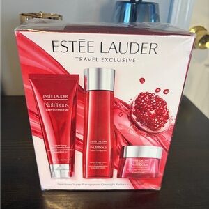 Estée Lauder Nutritious Super-Pomegranate Skincare Set - Red